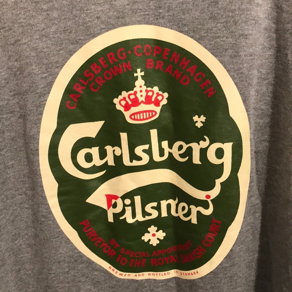 Carlsberg Pilsner Hooded Sweatshirt, Like New !!!